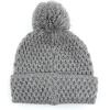 imageCC Exclusives Womens Winter Seed Stitched Confetti Pom Beanie Hat HAT1816HAT2214HAT2085HAT3841Bee Stitch Patternlt Mel Grey