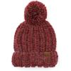 imageCC Exclusives Womens Winter Seed Stitched Confetti Pom Beanie Hat HAT1816HAT2214HAT2085HAT3841Cranberry