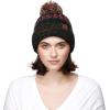 imageCC Exclusives Womens Winter Seed Stitched Confetti Pom Beanie Hat HAT1816HAT2214HAT2085HAT3841Hunter Green