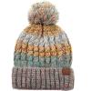 imageCC Exclusives Womens Winter Seed Stitched Confetti Pom Beanie Hat HAT1816HAT2214HAT2085HAT3841RoseMint