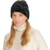 imageCC Faux Fur Bow Winter Beanie for WomenBlack