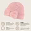 imageCC Faux Fur Bow Winter Beanie for WomenRose