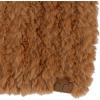 imageCC Faux Fur Pom Beanie for Women  Stretchable Soft Warm Knit Winter Skully Hat with Faux Fur PomChbrown