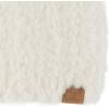 imageCC Faux Fur Pom Beanie for Women  Stretchable Soft Warm Knit Winter Skully Hat with Faux Fur PomIvory