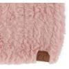 imageCC Faux Fur Pom Beanie for Women  Stretchable Soft Warm Knit Winter Skully Hat with Faux Fur PomRose