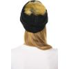 imageCC Hat43 Thick Warm Cap Hat Skully Faux Fur Pom Pom Cable Knit Beanie 2 PackBlack