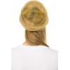 imageCC Hat43 Thick Warm Cap Hat Skully Faux Fur Pom Pom Cable Knit Beanie 2 PackCamel