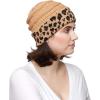 imageCC Hatsandscarf CC Exclusives Solid Color Beanie Tail Hat0 Leopard Camel