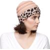 imageCC Hatsandscarf CC Exclusives Solid Color Beanie Tail Hat0 Leopard Indi Pink