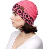 imageCC Hatsandscarf CC Exclusives Solid Color Beanie Tail Hat0 Leopard New Candy Pink