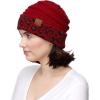imageCC Hatsandscarf CC Exclusives Solid Color Beanie Tail Hat0 Leopard Red