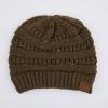 imageCC Hatsandscarf CC Exclusives Solid Color Beanie Tail HatSequin Newolive