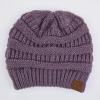 imageCC Hatsandscarf CC Exclusives Solid Color Beanie Tail HatSequin Violet