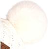 imageCC Hatsandscarf Exclusives Cable Knit Double Pom Winter Beanie HAT2055HAT23Ivorycolor Natural Pom