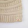 imageCC Hatsandscarf Kids Beanie Ages 25 Warm Chunky Thick Stretchy Knit Slouch Beanie Skull Hats YJ847KIDSBeige