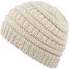 imageCC Hatsandscarf Kids Beanie Ages 25 Warm Chunky Thick Stretchy Knit Slouch Beanie Skull Hats YJ847KIDSBeige