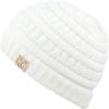 imageCC Hatsandscarf Kids Beanie Ages 25 Warm Chunky Thick Stretchy Knit Slouch Beanie Skull Hats YJ847KIDSIvory