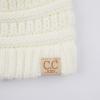 imageCC Hatsandscarf Kids Beanie Ages 25 Warm Chunky Thick Stretchy Knit Slouch Beanie Skull Hats YJ847KIDSIvory