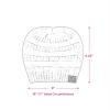 imageCC Hatsandscarf Kids Beanie Ages 25 Warm Chunky Thick Stretchy Knit Slouch Beanie Skull Hats YJ847KIDSIvory