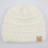 imageCC Hatsandscarf Kids Beanie Ages 25 Warm Chunky Thick Stretchy Knit Slouch Beanie Skull Hats YJ847KIDSIvory