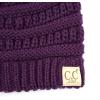 imageCC Hatsandscarf Kids Beanie Ages 25 Warm Chunky Thick Stretchy Knit Slouch Beanie Skull Hats YJ847KIDSPurple