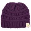 imageCC Hatsandscarf Kids Beanie Ages 25 Warm Chunky Thick Stretchy Knit Slouch Beanie Skull Hats YJ847KIDSPurple
