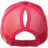 imageCC Kids 25 Ponytail Messy Buns Ponycaps Baseball Visor Cap HatGlitter Hot Pink