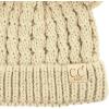 imageCC Kids Cable Knit Double Pom Beanie for Kids  Comfortable Soft Warm Children Youth Skully Hat with PomYarn Pom Beige