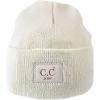 imageCC Kids Childrens Winter Knit Plain Cuff Skull Cap Beanie HatBeige