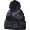 imageCC Kids Childrens Winter Thick Knit Tie Dye Pom Cuff BeanieDark GrayLight Gray