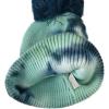 imageCC Kids Childrens Winter Thick Knit Tie Dye Pom Cuff BeanieDeep TealSeagreen