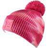 imageCC Kids Childrens Winter Thick Knit Tie Dye Pom Cuff BeanieFuchsiaPink