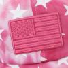 imageCC Kids CrissCross Elastic Band Distressed Star Print Pony Cap for Kids KIDSBT933Hot Pink