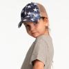 imageCC Kids CrissCross Elastic Band Distressed Star Print Pony Cap for Kids KIDSBT933Navy