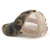 imageCC Kids CrissCross Elastic Band Ponytail Caps Messy Buns Trucker Plain Baseball Cap KIDSBT780Camoolive