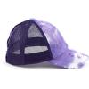 imageCC Kids CrissCross Elastic Band Ponytail Caps Messy Buns Trucker Plain Baseball Cap KIDSBT791Purple