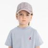 imageCC Kids CrissCross Elastic Band Stone Washed Denim Baseball Pony Cap for Kids KIDSBT1009Purple