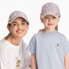 imageCC Kids CrissCross Elastic Band Stone Washed Denim Baseball Pony Cap for Kids KIDSBT1009Purple