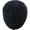 imageCC Kids Cute Warm and Comfy Childrens Knit Ski Beanie HatBlack