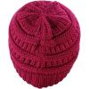 imageCC Kids Cute Warm and Comfy Childrens Knit Ski Beanie HatHot Pink