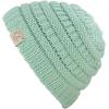 imageCC Kids Cute Warm and Comfy Childrens Knit Ski Beanie HatMint
