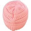 imageCC Kids Cute Warm and Comfy Childrens Knit Ski Beanie HatPale Pink