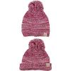 imageCC Kids Cute Warm and Comfy Pom Pom Childrens Knit Ski Beanie Hat1