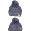 imageCC Kids Cute Warm and Comfy Pom Pom Childrens Knit Ski Beanie Hat2