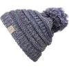 imageCC Kids Cute Warm and Comfy Pom Pom Childrens Knit Ski Beanie Hat2