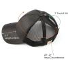 imageCC Kids Ponytail Caps Messy Buns Trucker Plain Baseball Cap BT6KIDSBlaxk