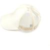 imageCC Kids Ponytail Caps Messy Buns Trucker Plain Baseball Cap BT6KIDSWhite