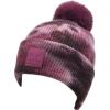 imageCC Knit Beanie with 2 Detachable Matching and Natural Poms  Soft Cuffed Winter Hat Warm Stretchy Skull CapTie Dye Brown  Wild Ginger