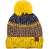 imageCC Multi Blend Pom Soft Fuzzy Lined Thick Knit Cuff Beanie HatMustardCamel