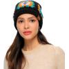 imageCC Multi Color Crochet Beanie ampamp Headwrap for Women Unisex  Stretchable Soft Warm Knit Winter Skully HatBlack